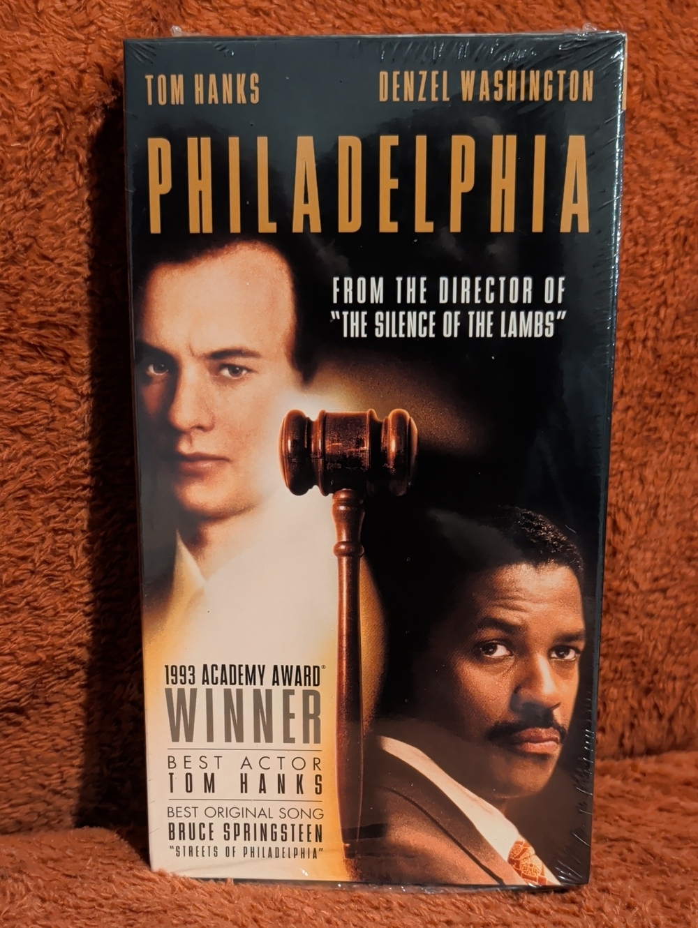 Philadelphia VHS Movie Tom Hanks Denzel Washington